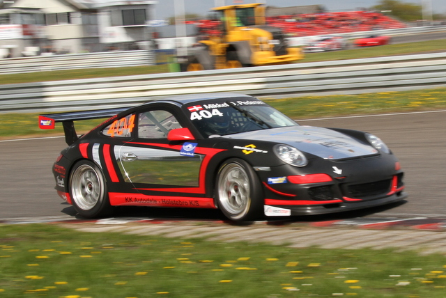 Nok en af Danmarks absolut hurtigste Porsche 911 GT3
(Foto: Keld Dohm)
